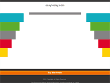 Tablet Screenshot of easytoday.com
